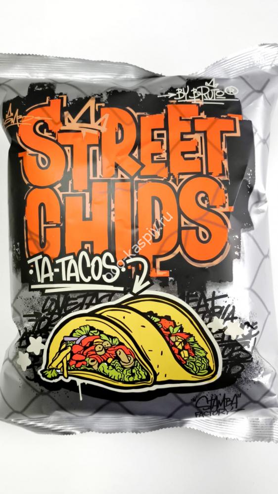 БРУТО STREET Чипсы рифленые ТАКО 70гр/12шт
