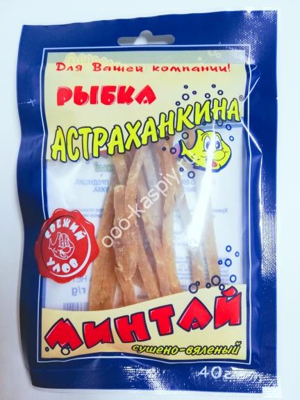 40гр. - пакет!!! Минтай стружка сушеная (ТМ Астраханкина Рыбка)