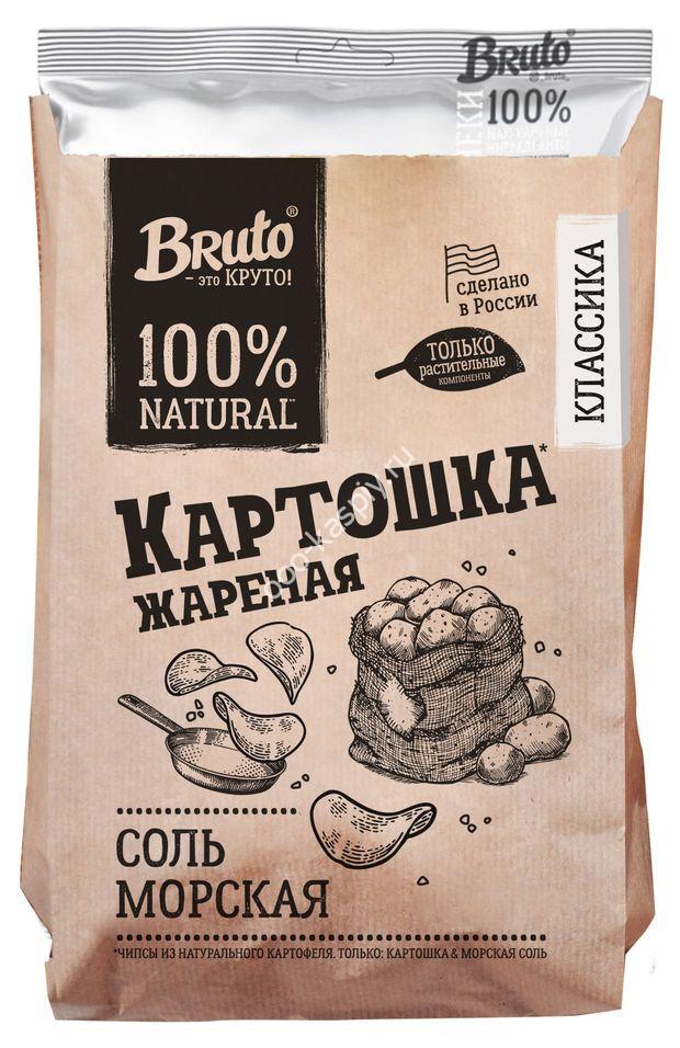 БРУТО КРАФТ Картошка жареная с солью 120гр/17шт!!!