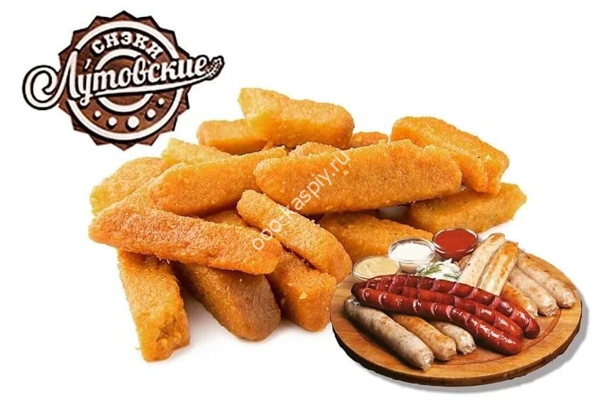 Гренки пшеничные "Баварские Колбаски" ТМ Лутовские