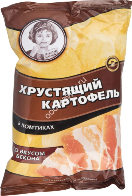 Картофель Девочка 40гр\30шт бекон