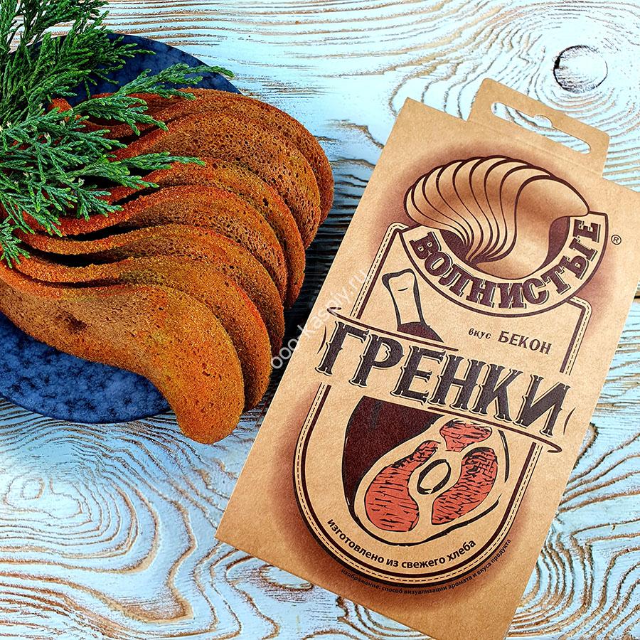 Гренки "Волнистые" с Беконом 75гр/14шт