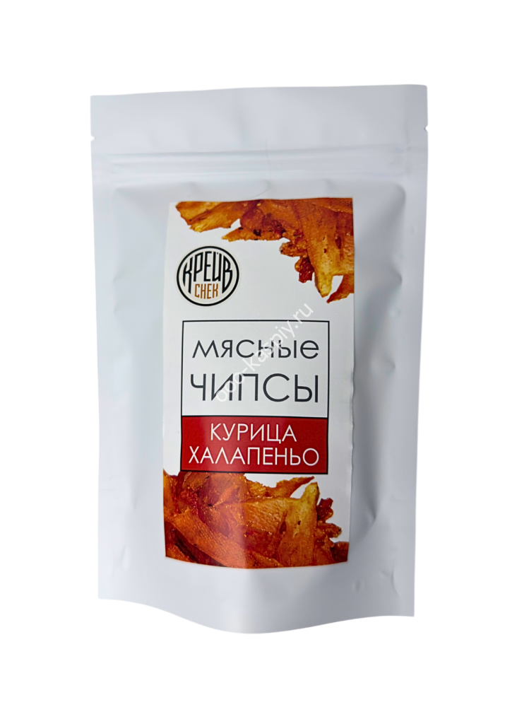50гр Курица Халапеньо сушеная "Мясные Чипсы" Крейв снек