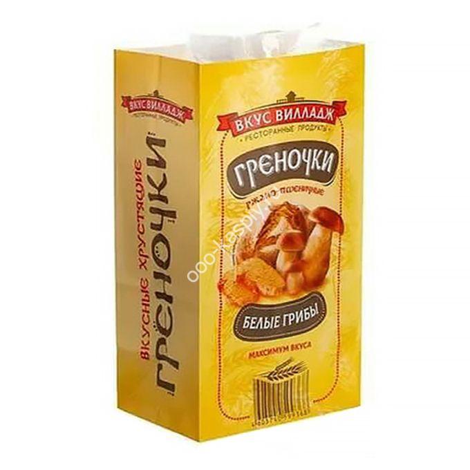 СмакВилладж - гренки ржано-пшен.со вкусом белых грибов 100гр/12шт