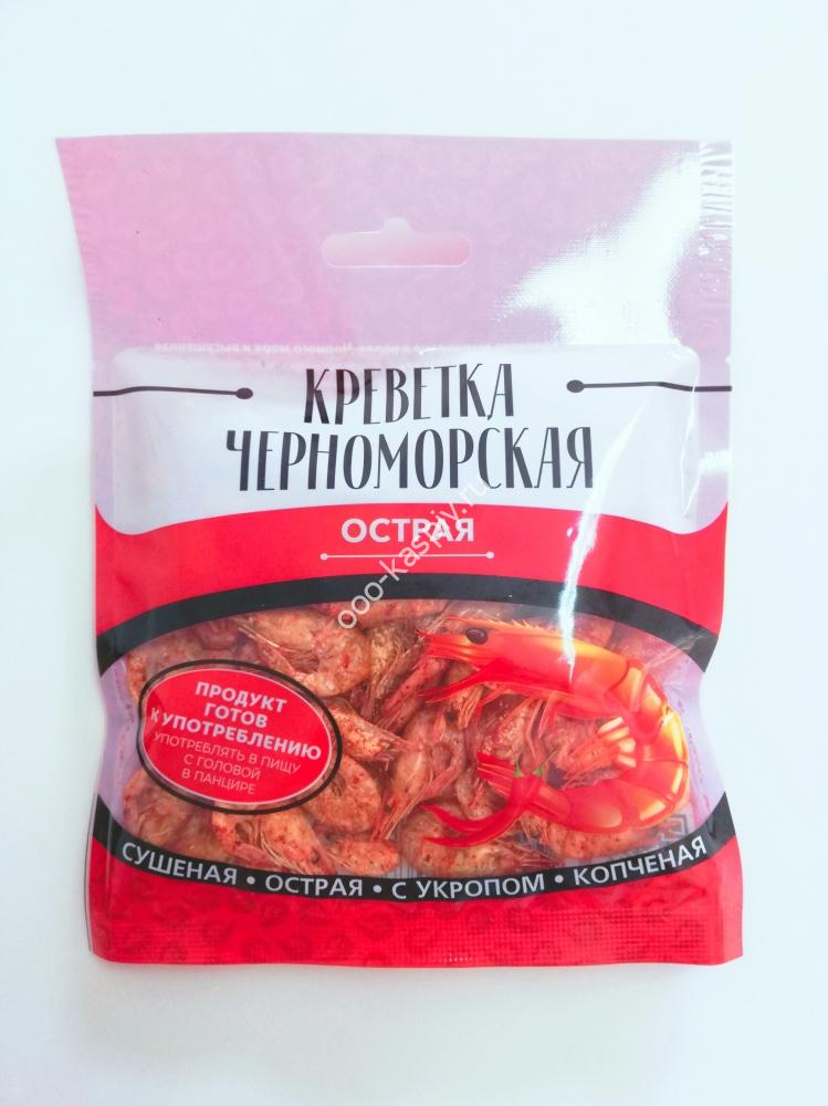 Черноморская креветка суш. "Острая" 25гр.