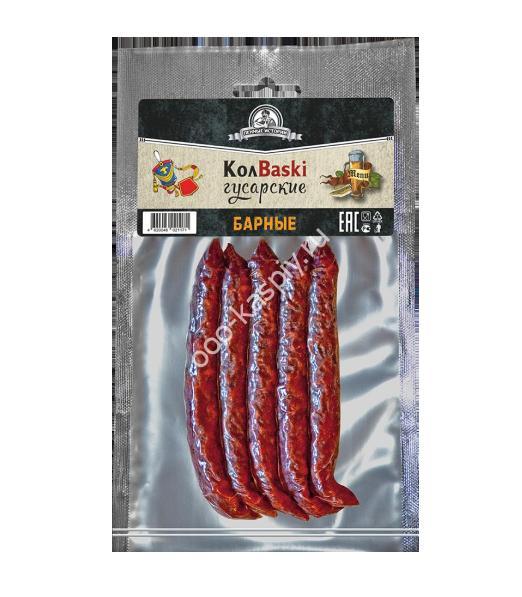 Колбаски Гусарские "Барные" 80г сырокопченые "Пенные истории"