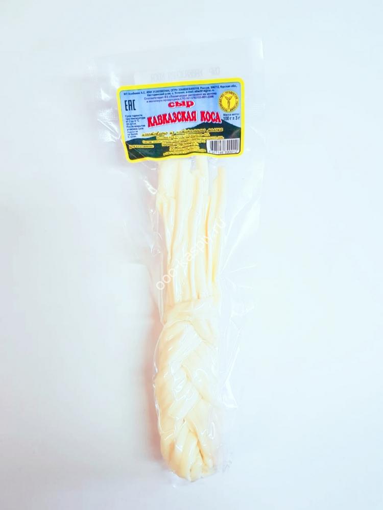 Сырный продукт 100гр "Кавказская Коса белая"