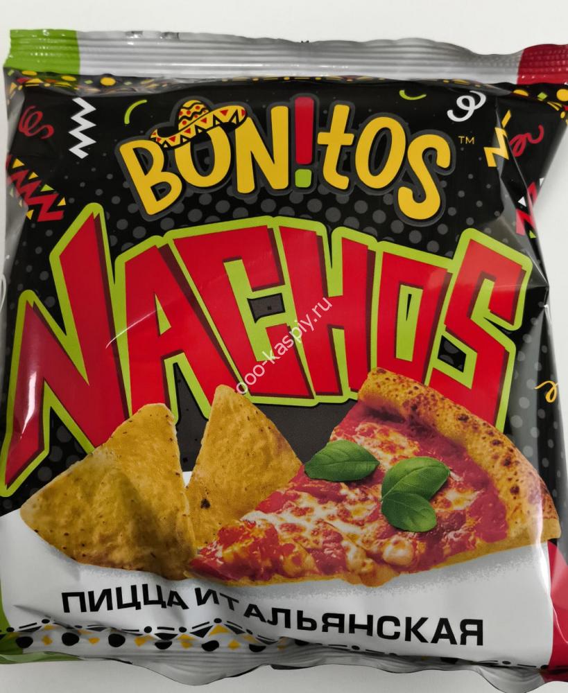 BONITOS - Кукурузные чипсы "Итальянская пицца" 75гр/24шт (Бонитос)
