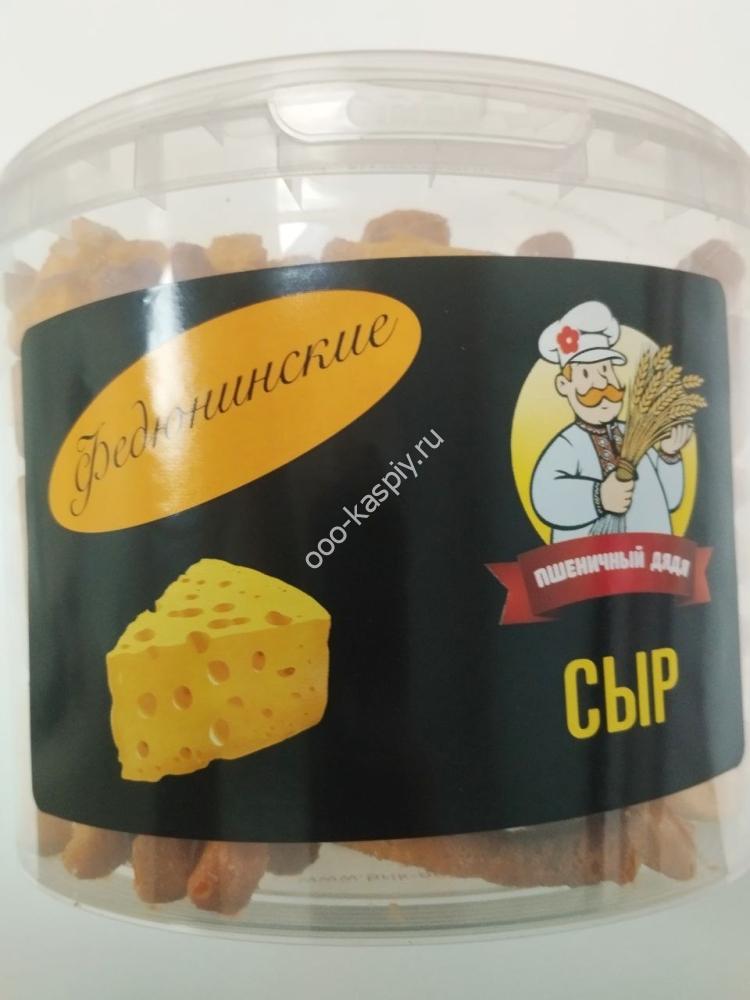 Гренки "ЖИВЫЕ - Пшеничный дядя" СЫР ведро 700гр