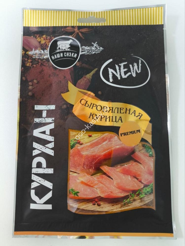45гр Мясной продукт из курицы сыровяленый "Халял "Курхан" (Наши Снеки)
