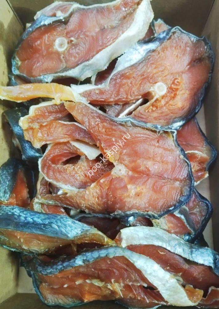 СТЕЙК САМУРАЙ из дикого лосося вял. с морской солью