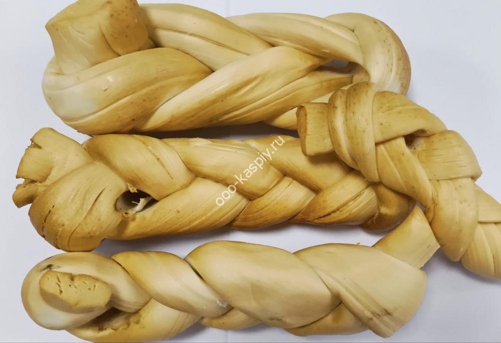 Сырный продукт “Кавказский ДЖИЛ Плетёнка” копченая, весовой