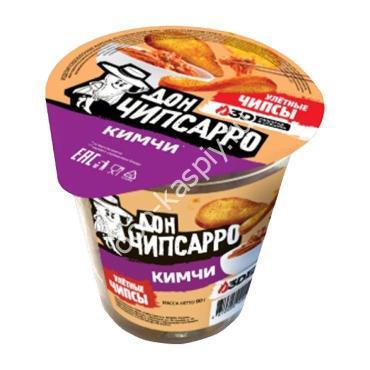 Дон ЧИПСАРРО - гренки стакан пш. со вкус."Кимчи" 90гр