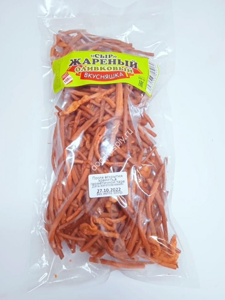 Жареный сырный продукт "Оливковый" ТМ Вкусняшка, фас. 0,5 кг