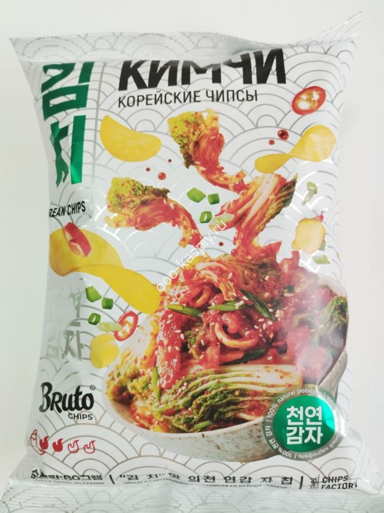 БРУТО АЗИЯ (ASIA) чипсы классика КИМЧИ 80гр/10шт
